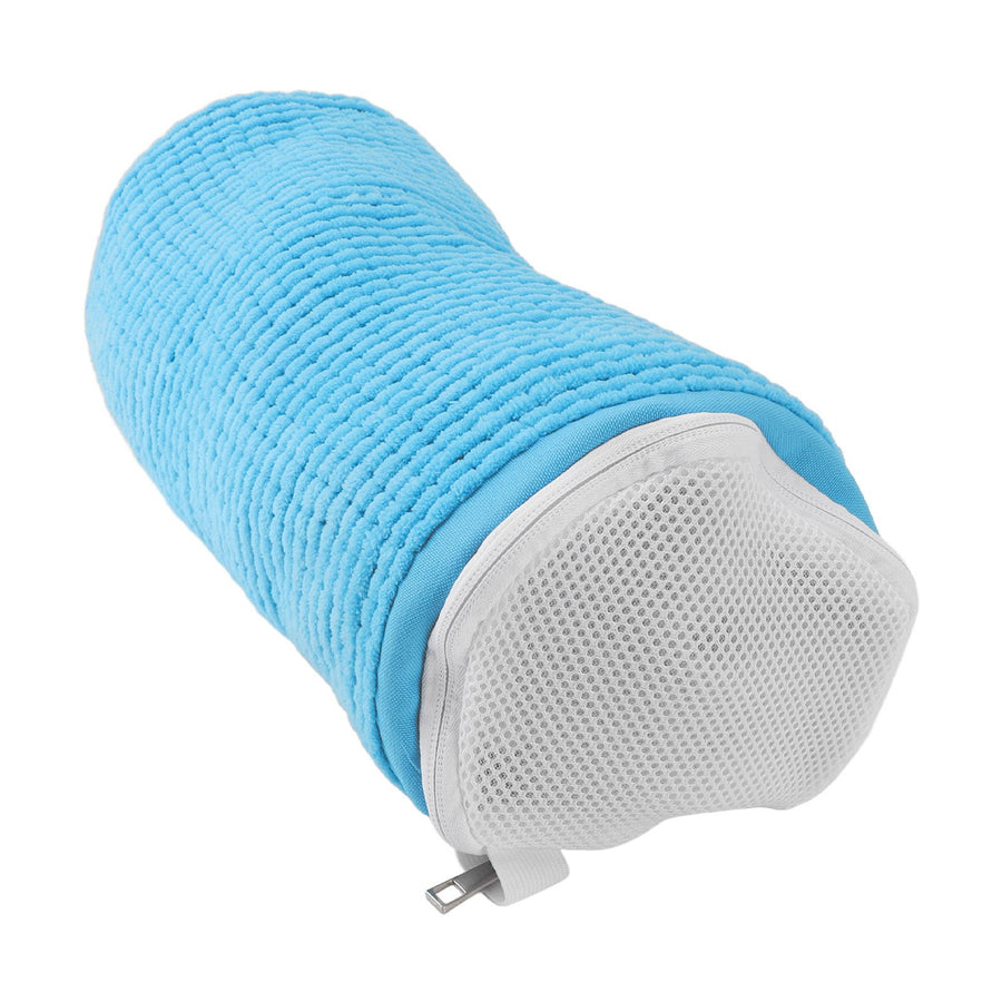 Shoe Washing Bag Anti Deformation Polyester Shoe Cleaning Bag with Zipper for Washing Machine A