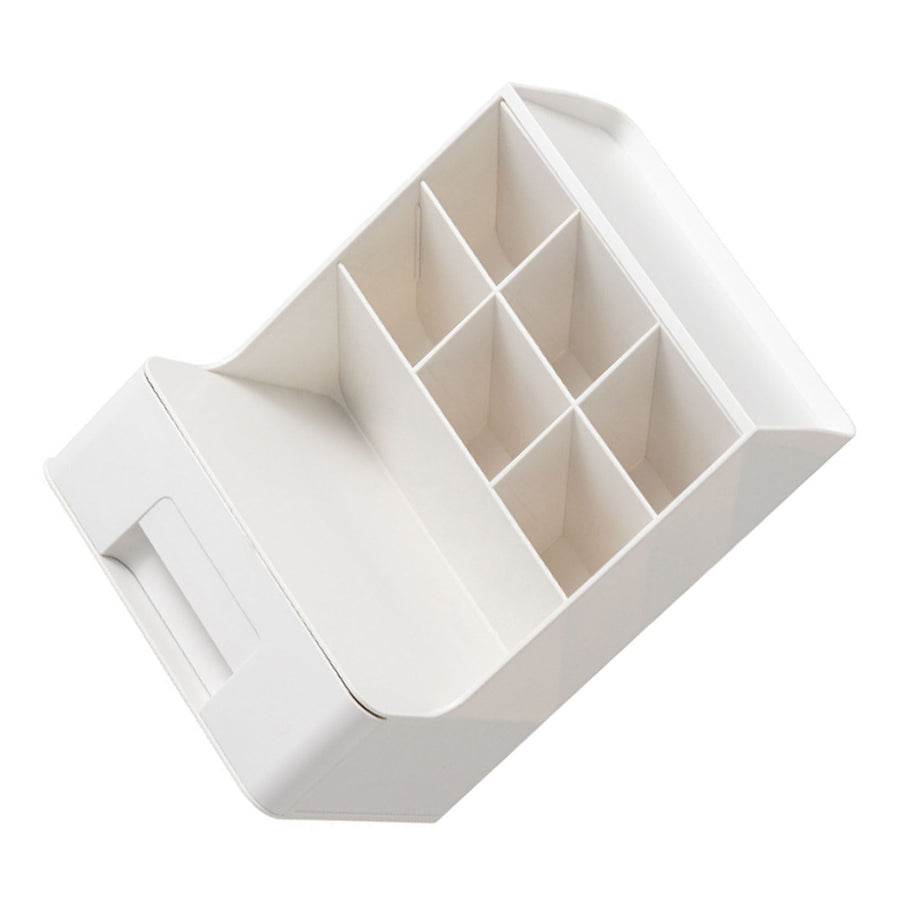 Desktop Storage Box Multi Compartment Drawer Slanting Pen Holder Organizer Desk Sundry Stationery Rack for Student Children