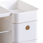 Desk Organizer Multipurpose Stylish Simple Style Drawer Design Desktop Storage Box with Slant Insert Pencil Holder for Students Children