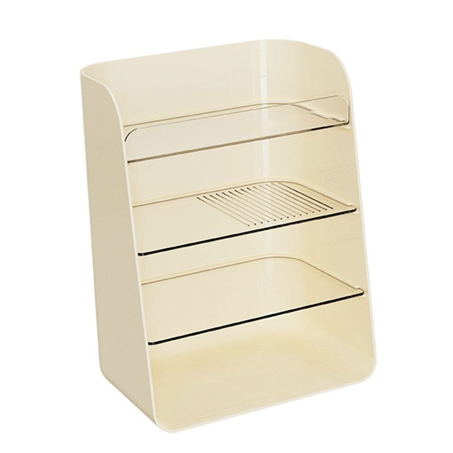Large Capacity Cosmetics Storage Box Multilayered Makeup Organizer for Countertop Bedroom Home
