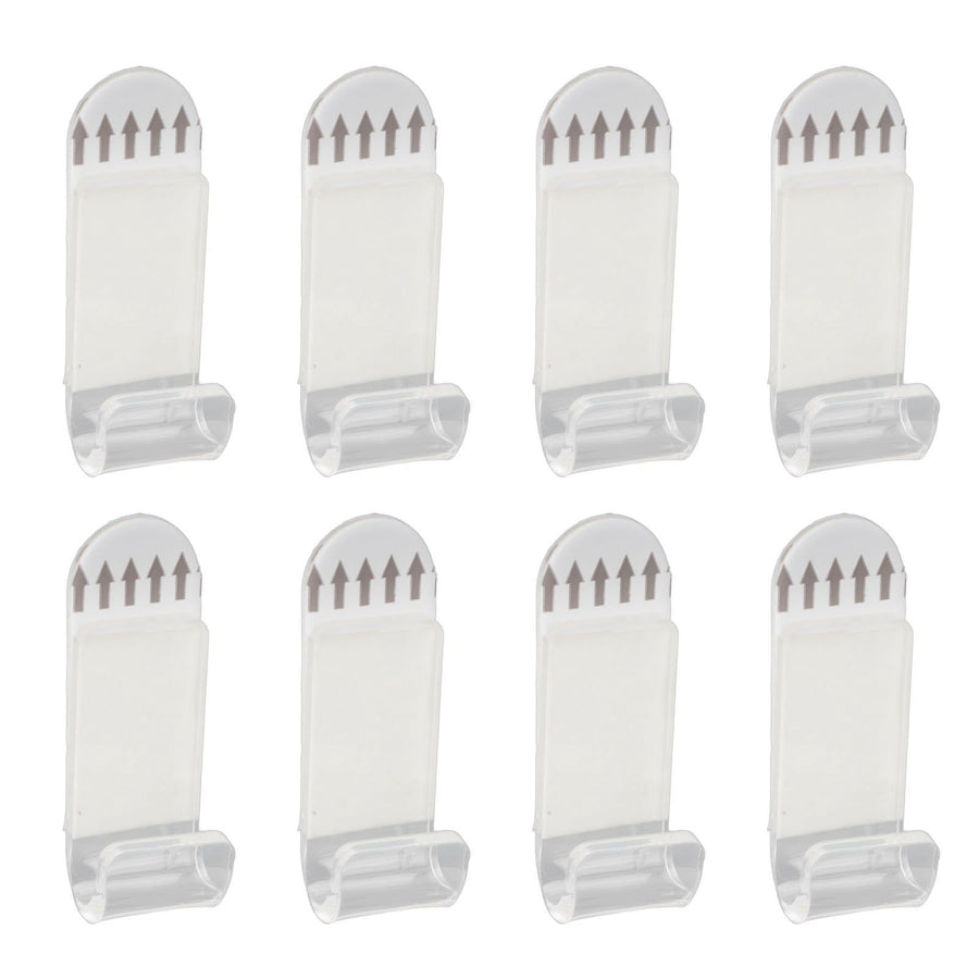 30 Set Vinyl Record Wall Mount Acrylic Punch Free Floating Record Wall Shelf for Book Magazines Transparent