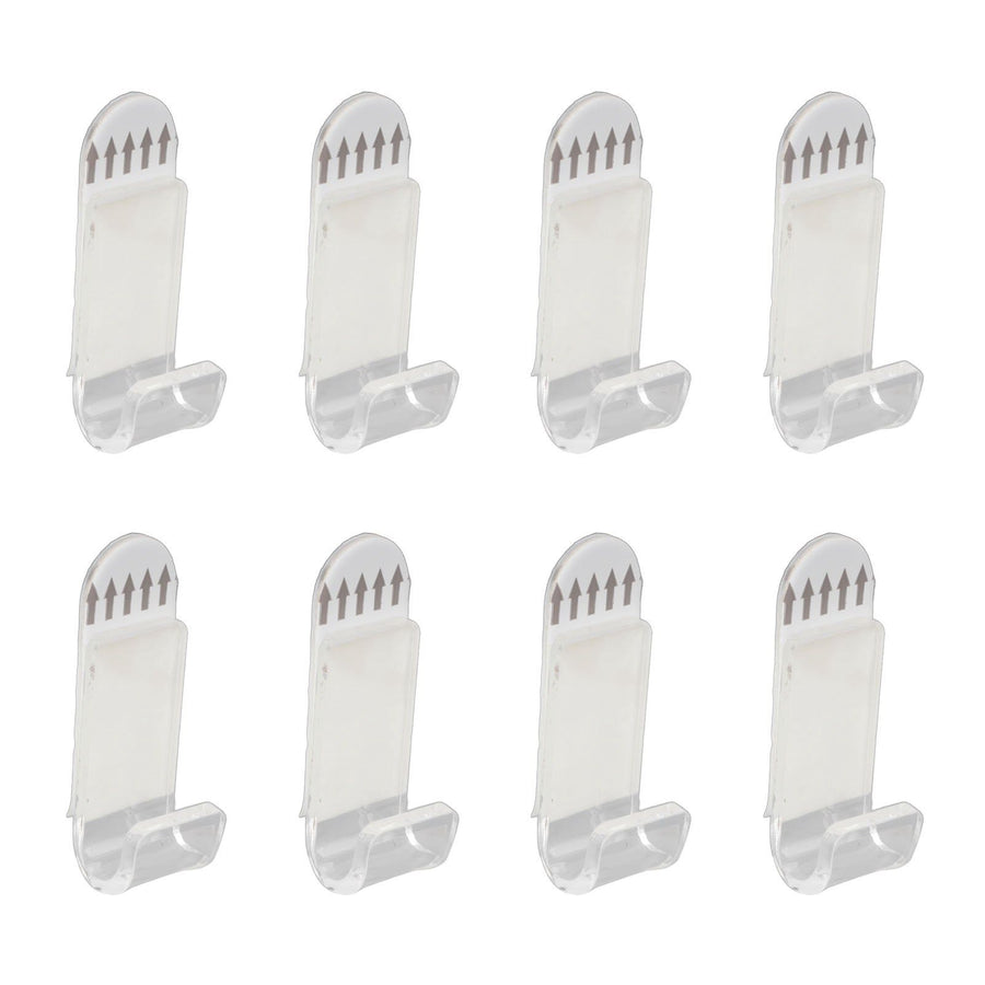 30 Set Vinyl Record Wall Mount Acrylic Punch Free Floating Record Wall Shelf for Book Magazines Transparent