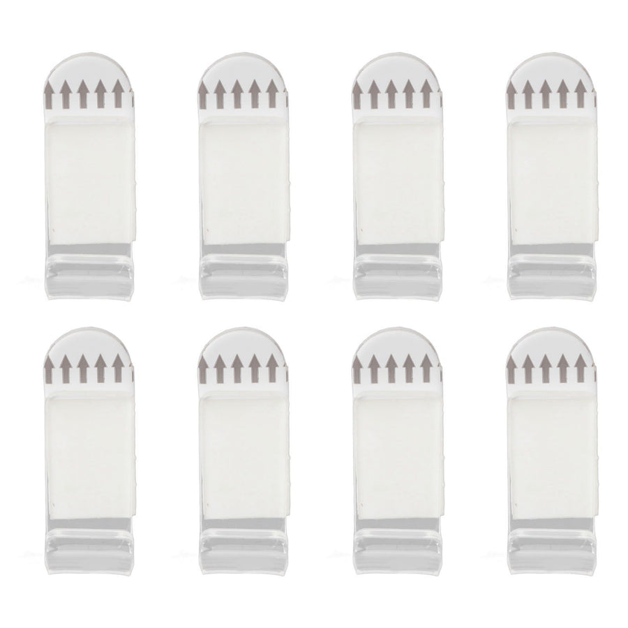 30 Set Vinyl Record Wall Mount Acrylic Punch Free Floating Record Wall Shelf for Book Magazines Transparent
