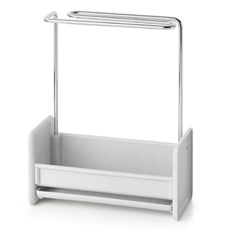 Kitchen Sink Sponge Holder Multipurpose Kitchen Rag Stand Sponge Holder with Dishcloth Drying Rack for Kitchen Countertop