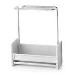Kitchen Sink Sponge Holder Multipurpose Kitchen Rag Stand Sponge Holder with Dishcloth Drying Rack for Kitchen Countertop