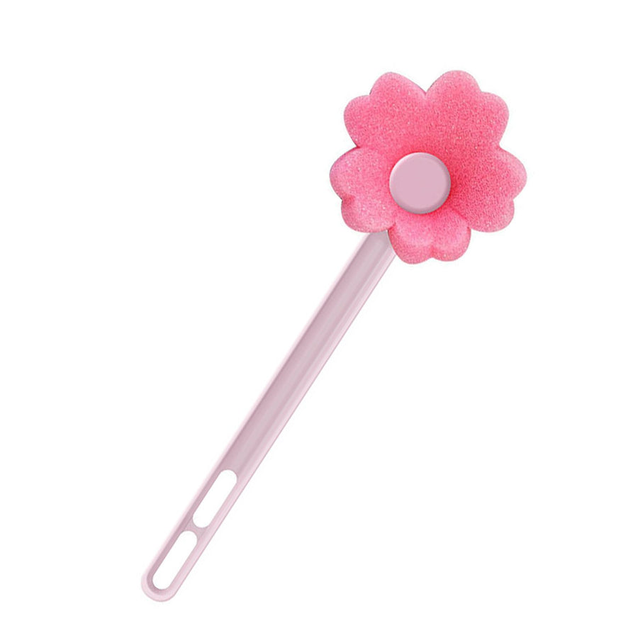 Bottle Brush Cleaner Flexible Sponge Head Long Handle High Efficiency Baby Feeding Bottle Cleaning Brush