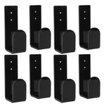 8Pcs Computer Keyboard Holder Acrylic Space Saving Flexible Keyboard Storage Rack