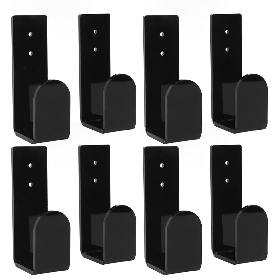 8Pcs Computer Keyboard Holder Acrylic Space Saving Flexible Keyboard Storage Rack