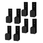 8Pcs Computer Keyboard Holder Acrylic Space Saving Flexible Keyboard Storage Rack