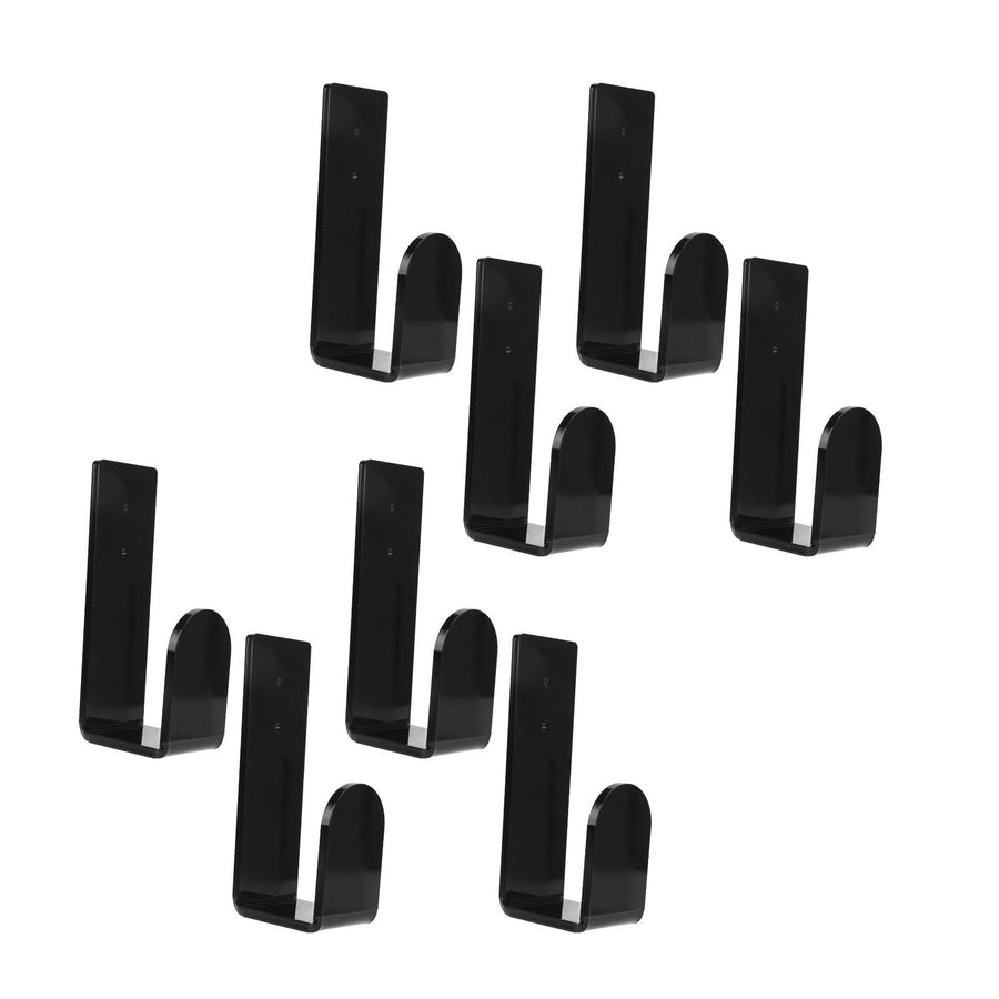 8Pcs Computer Keyboard Holder Acrylic Space Saving Flexible Keyboard Storage Rack