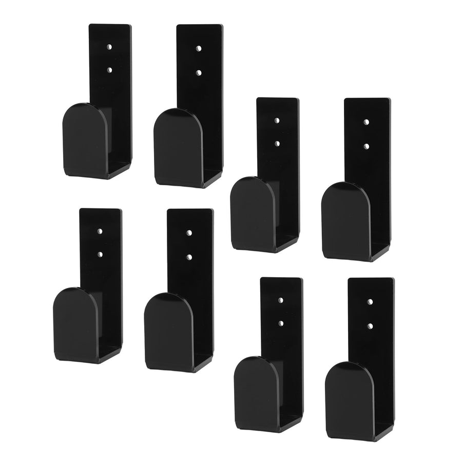 8Pcs Computer Keyboard Holder Acrylic Space Saving Flexible Keyboard Storage Rack