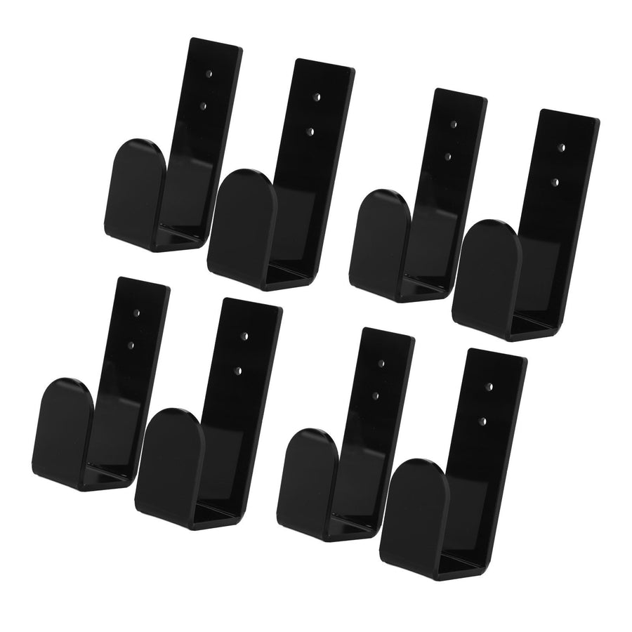 8Pcs Computer Keyboard Holder Acrylic Space Saving Flexible Keyboard Storage Rack