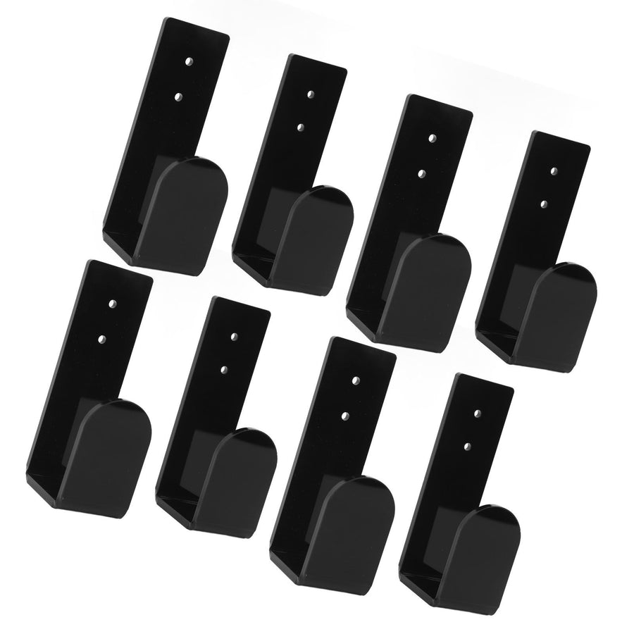 8Pcs Computer Keyboard Holder Acrylic Space Saving Flexible Keyboard Storage Rack