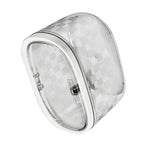 Desktop Trash Can Plastic Press Desktop Trash Can Car Bedroom Transparent Desktop Garbage Can Transparent White