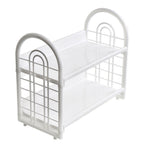 Simple Double Layer Desktop Storage Rack Desk Mini Bookshelf Storage Shelf for Dormitory Office