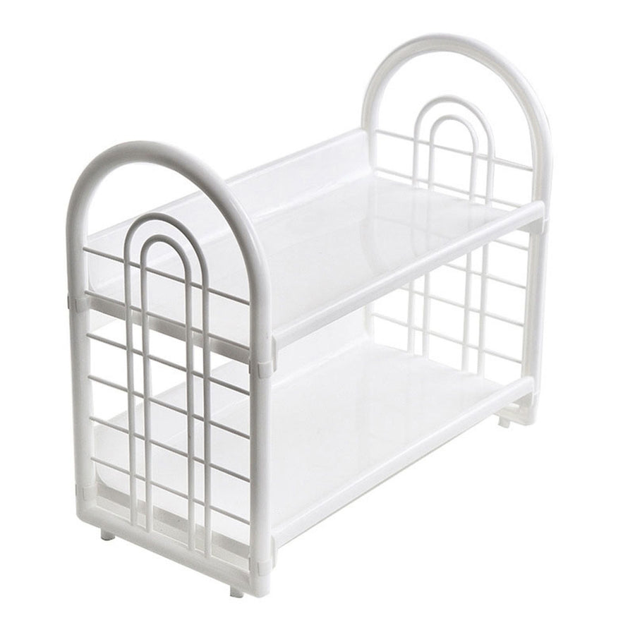 Simple Double Layer Desktop Storage Rack Desk Mini Bookshelf Storage Shelf for Dormitory Office