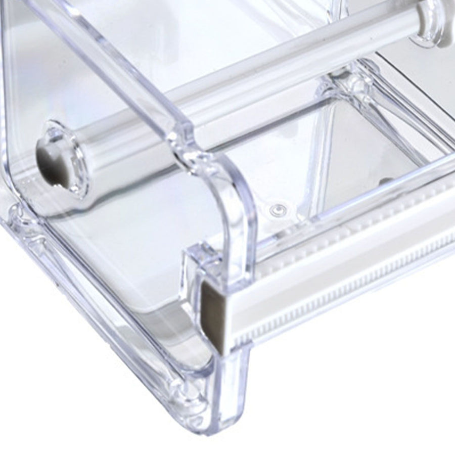 Tape Holder Cutter Simple Mini Multipurpose Tape Holder Organizer Desktop Office Stationery