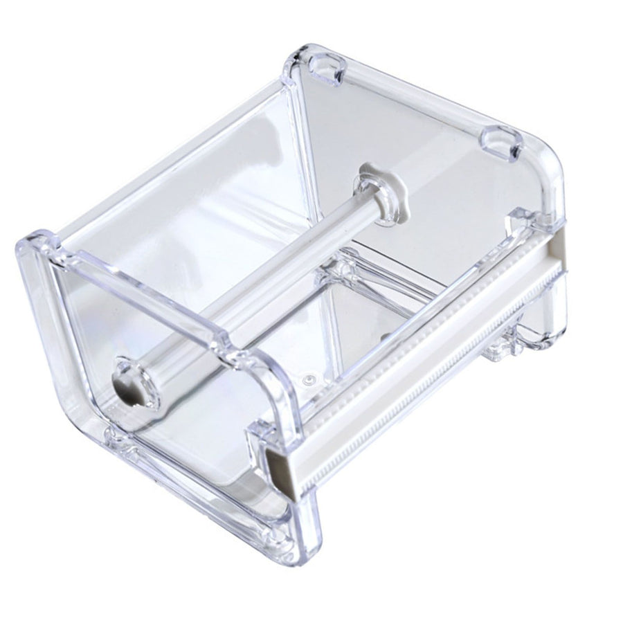 Tape Holder Cutter Simple Mini Multipurpose Tape Holder Organizer Desktop Office Stationery