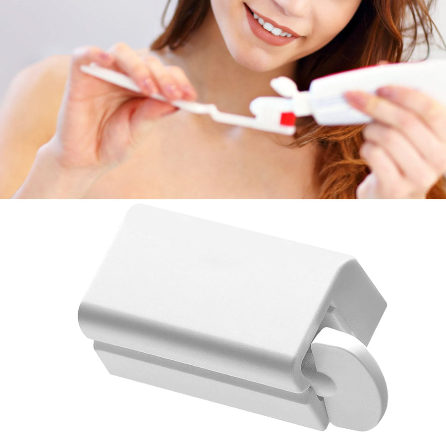 Toothpaste Squeezer Waterproof Magnetic Wall Mounted Manual Rolling Tube Toothpaste Dispenser for Bathroom