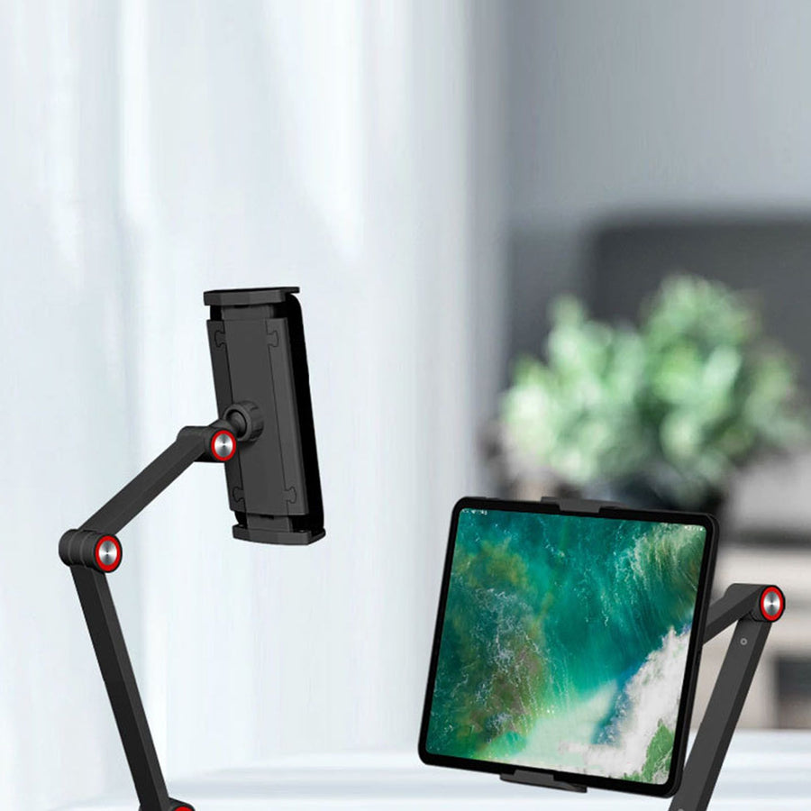 Tablet Stand Holder Adjustable 360 Degree Rotation Desktop Mobile Phone Tablet Holder for Tablets Phones Under 13 Inches