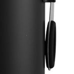 304 Stainless Steel Coffee Bean Canister Rust Resistance Kitchen Food Storage Container for Grounds Coffee Beans Tea Candy 1.8L
