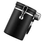 304 Stainless Steel Coffee Bean Canister Rust Resistance Kitchen Food Storage Container for Grounds Coffee Beans Tea Candy 1.8L