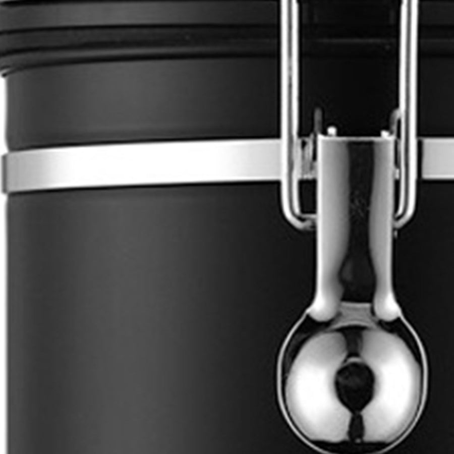 304 Stainless Steel Coffee Bean Canister Rust Resistance Kitchen Food Storage Container for Grounds Coffee Beans Tea Candy 1.8L