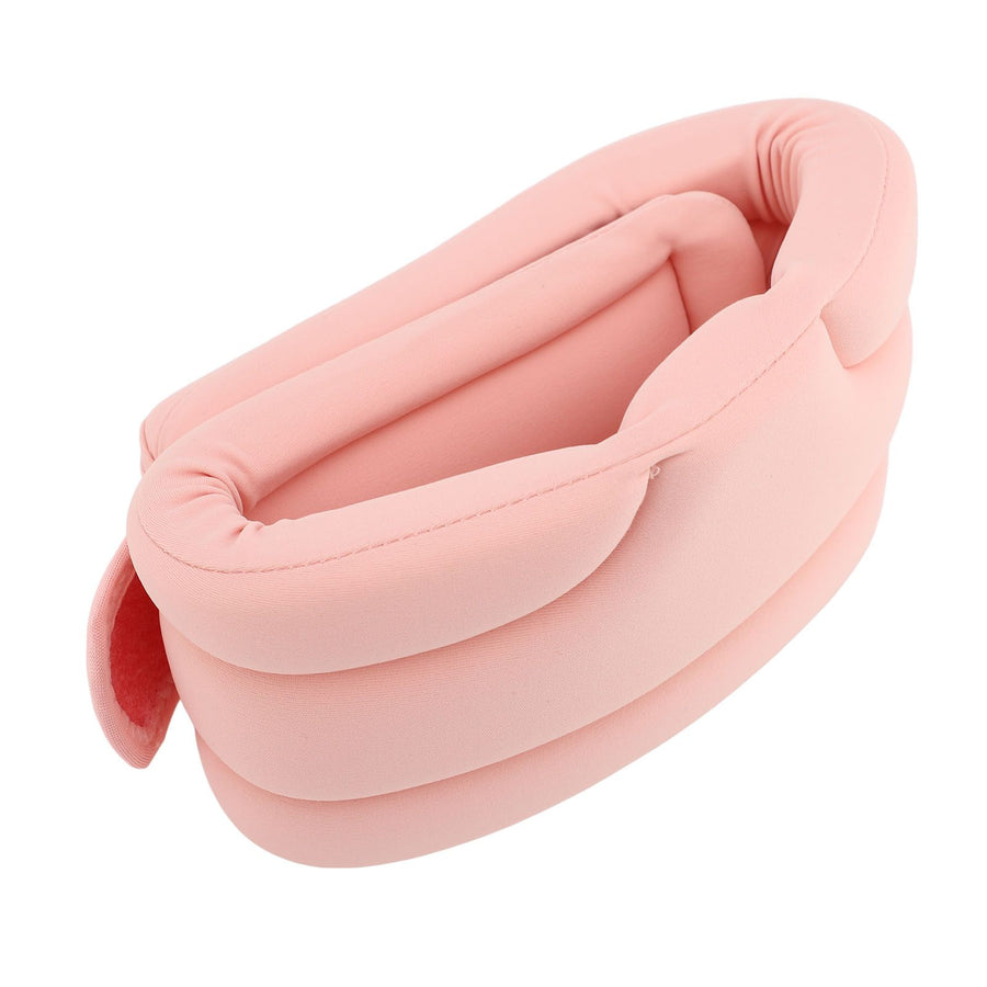 Cervical Collar Breathable Adjustable Soft Cervical Spine Pressure Relief Neck Support Brace for Sleeping Women Men Roseate