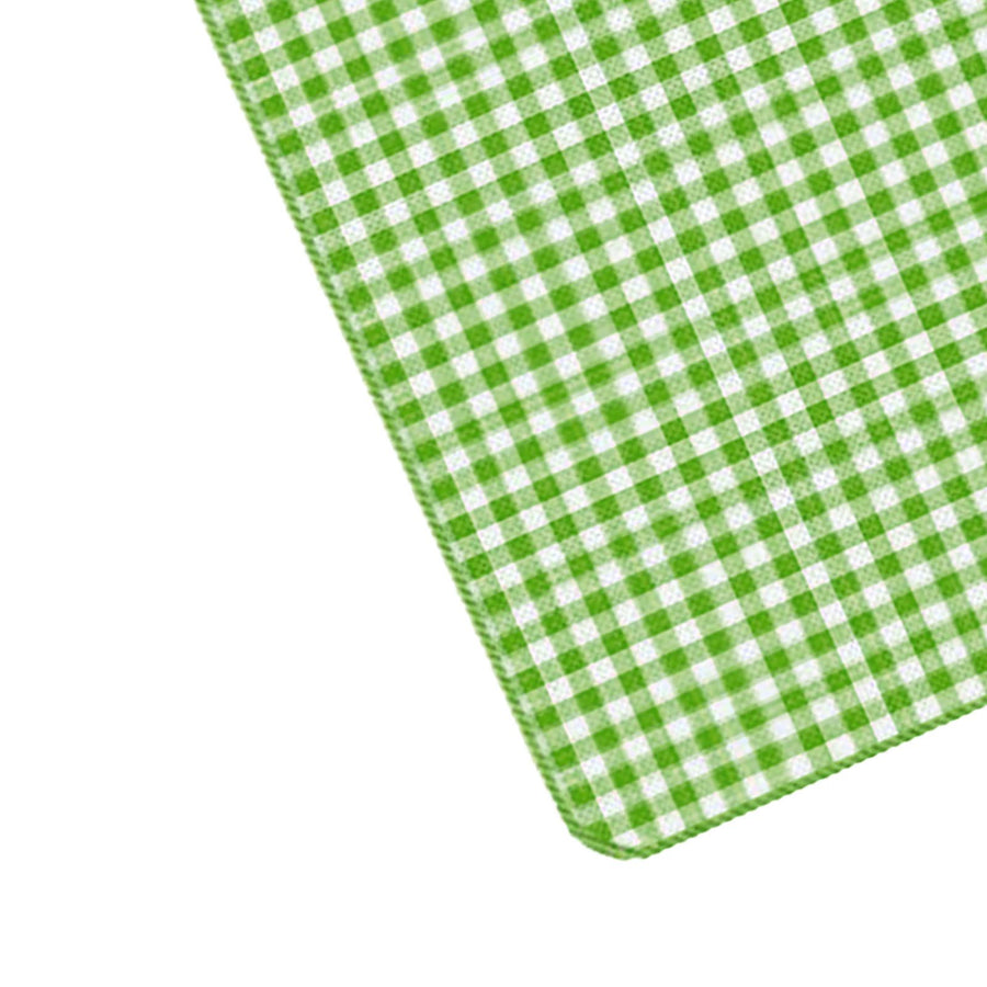 Outdoor Picnic Blanket Thick Non Woven Foldable Beach Mat for Spring Summer Camping Green Grid 100x150cm