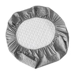 Mattress Protector Square Plaid Pattern Water Resistant Dust Proof Anti Urine Penetration Mattress Cover for Home Hotel 90x200cm / 35.4x78.7in