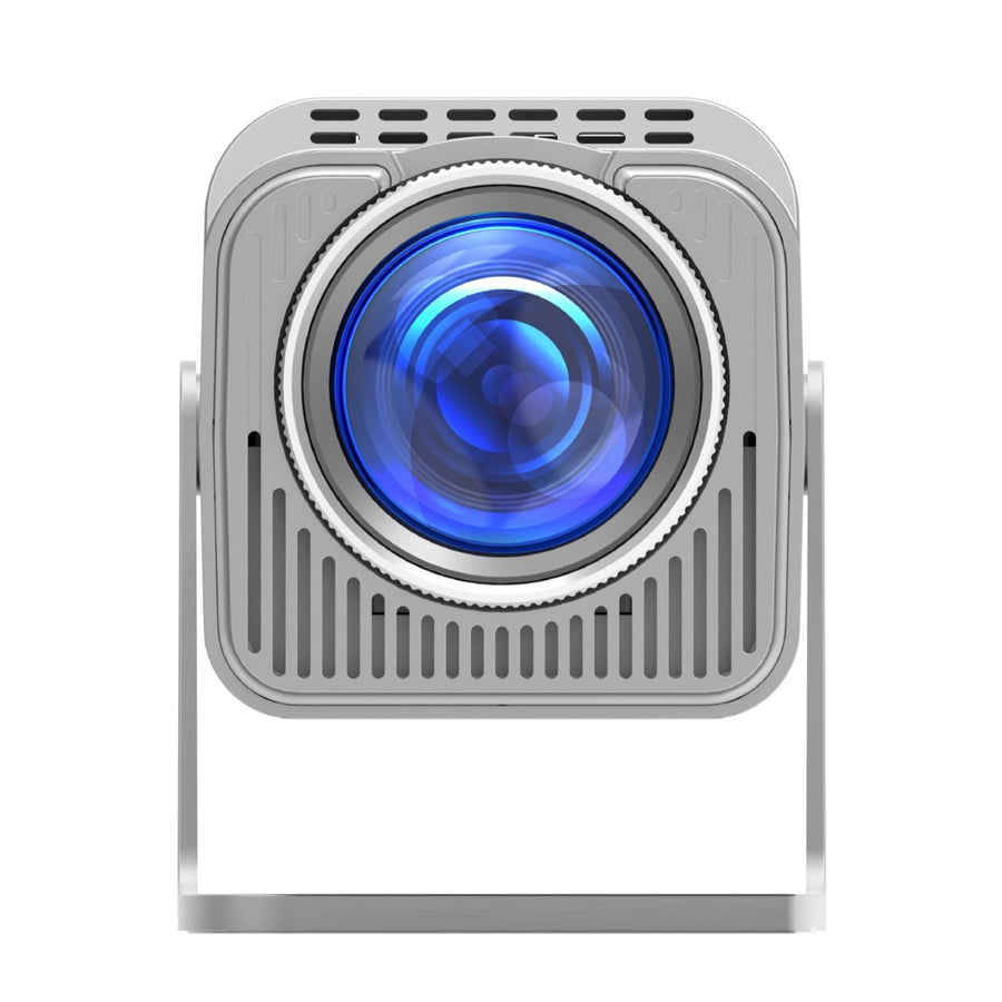 Projector HD for Home Theater Office 360 Degree Rotatable PTZ Portable Mini HY320 AU Plug 110‑220V White