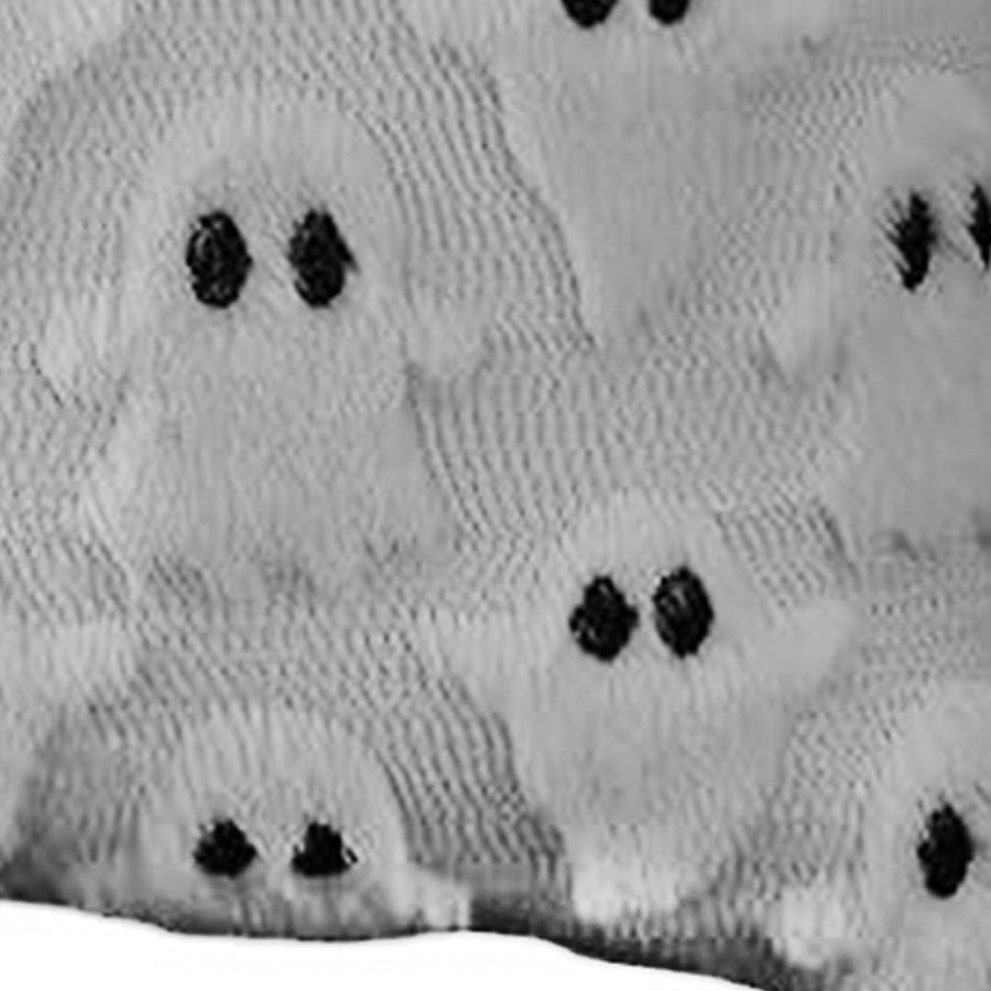 Ghost Pillow Case Comfort Decorative Soft Plush Throw Pillow Cover for Living Room Sofa Decor 2PCS