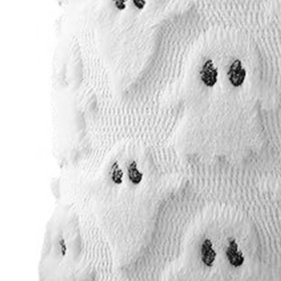 Ghost Pillow Case Comfort Decorative Soft Plush Throw Pillow Cover for Living Room Sofa Decor 2PCS