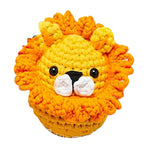 Beginner Crochet Kit with Video Tutorials Interesting Crochet Starter Kit for Leisure Entertainment Lion