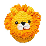 Beginner Crochet Kit with Video Tutorials Interesting Crochet Starter Kit for Leisure Entertainment Lion