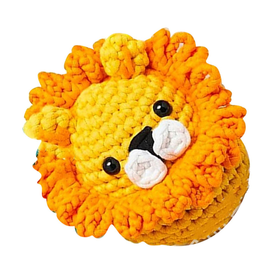 Beginner Crochet Kit with Video Tutorials Interesting Crochet Starter Kit for Leisure Entertainment Lion