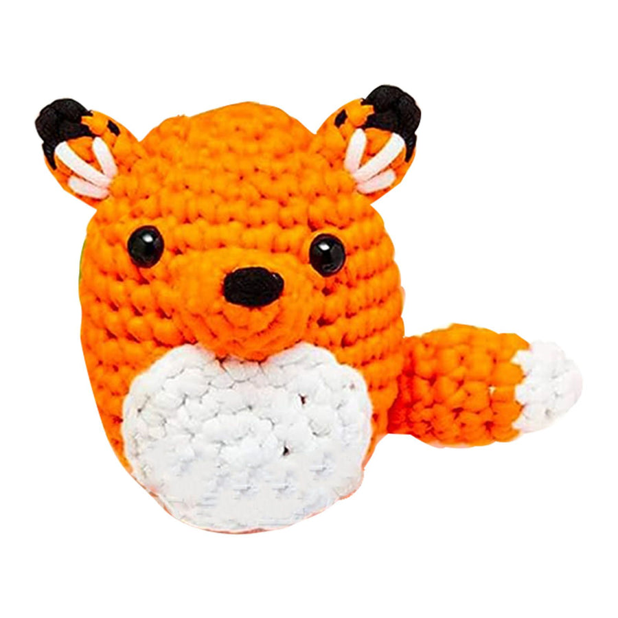 Beginner Crochet Kit with Video Tutorials Interesting Crochet Starter Kit for Leisure Entertainment Fox