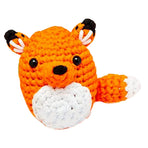 Beginner Crochet Kit with Video Tutorials Interesting Crochet Starter Kit for Leisure Entertainment Fox
