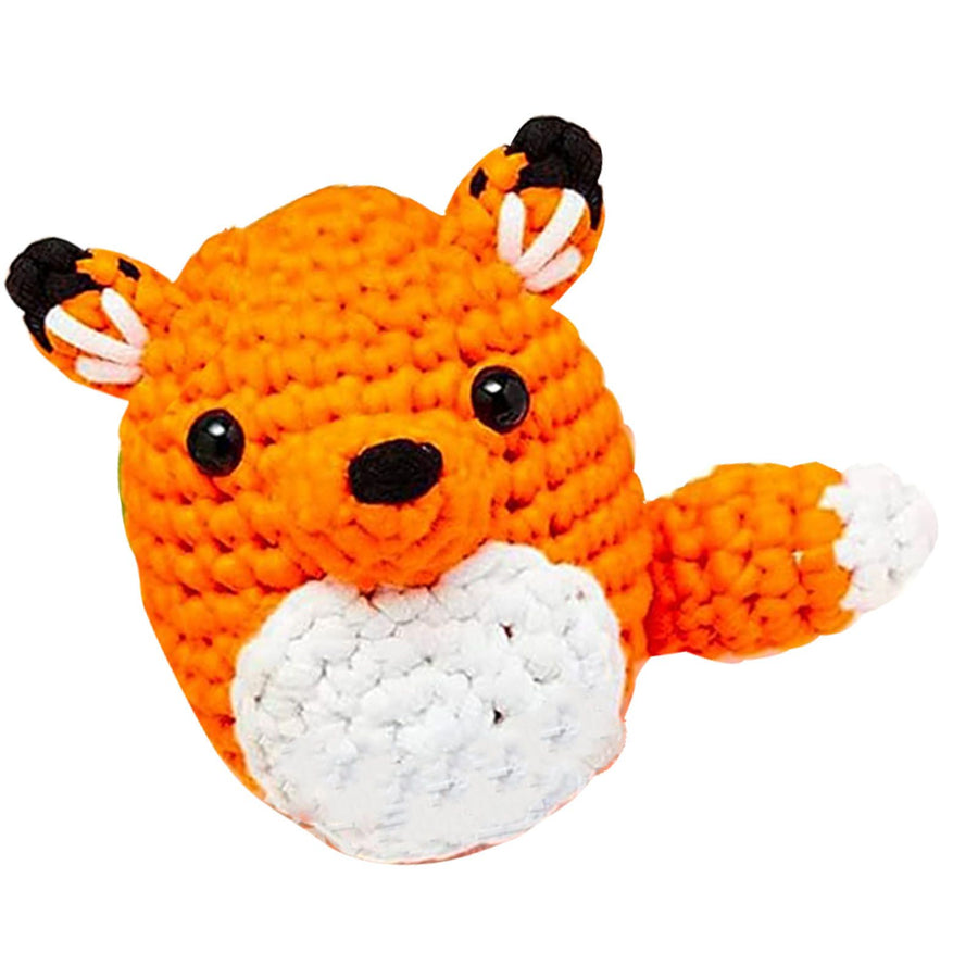 Beginner Crochet Kit with Video Tutorials Interesting Crochet Starter Kit for Leisure Entertainment Fox