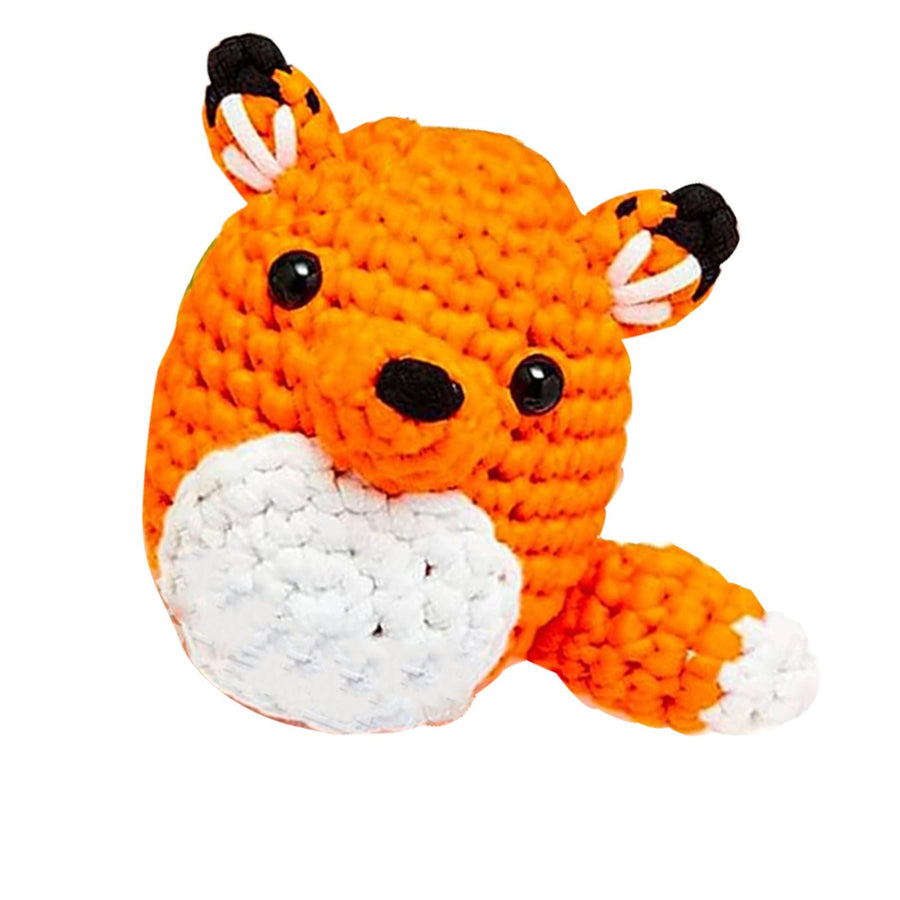 Beginner Crochet Kit with Video Tutorials Interesting Crochet Starter Kit for Leisure Entertainment Fox