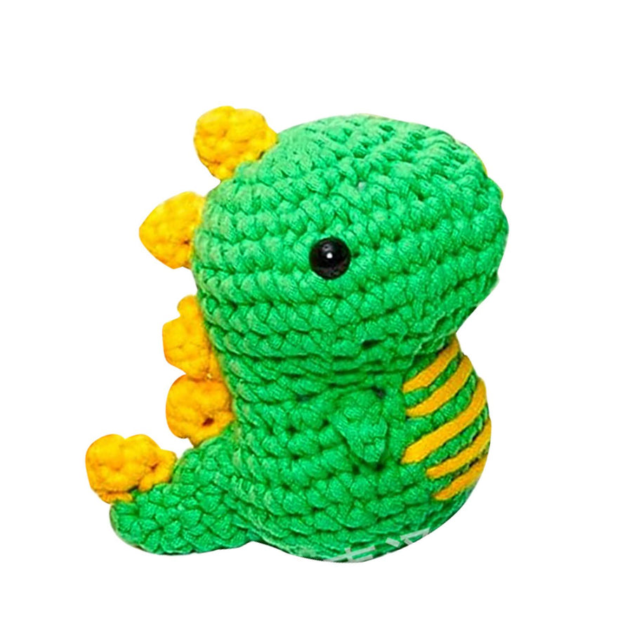 Beginner Crochet Kit with Video Tutorials Interesting Crochet Starter Kit for Leisure Entertainment Dinosaur