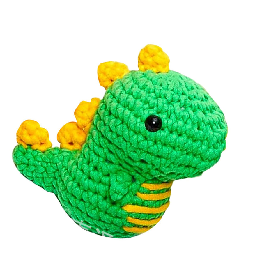 Beginner Crochet Kit with Video Tutorials Interesting Crochet Starter Kit for Leisure Entertainment Dinosaur