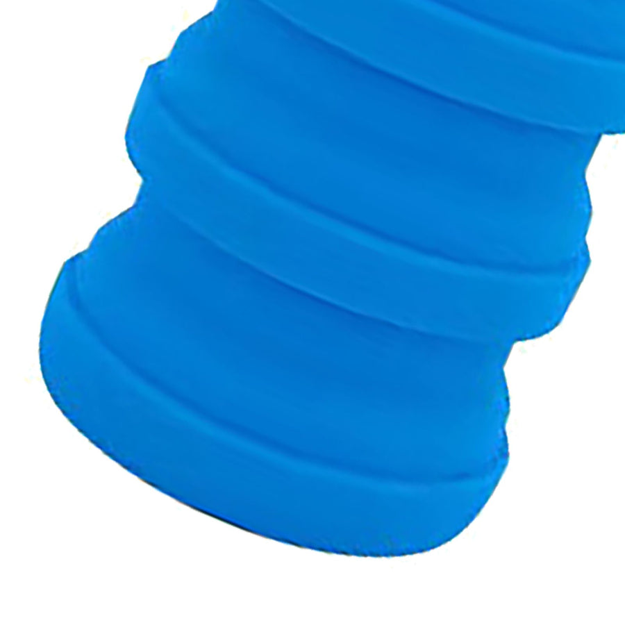 Folding Silicone Cup 500ml Portable Drinking Cup Travel Cup for Outdoor Camping Travel Sports Blue