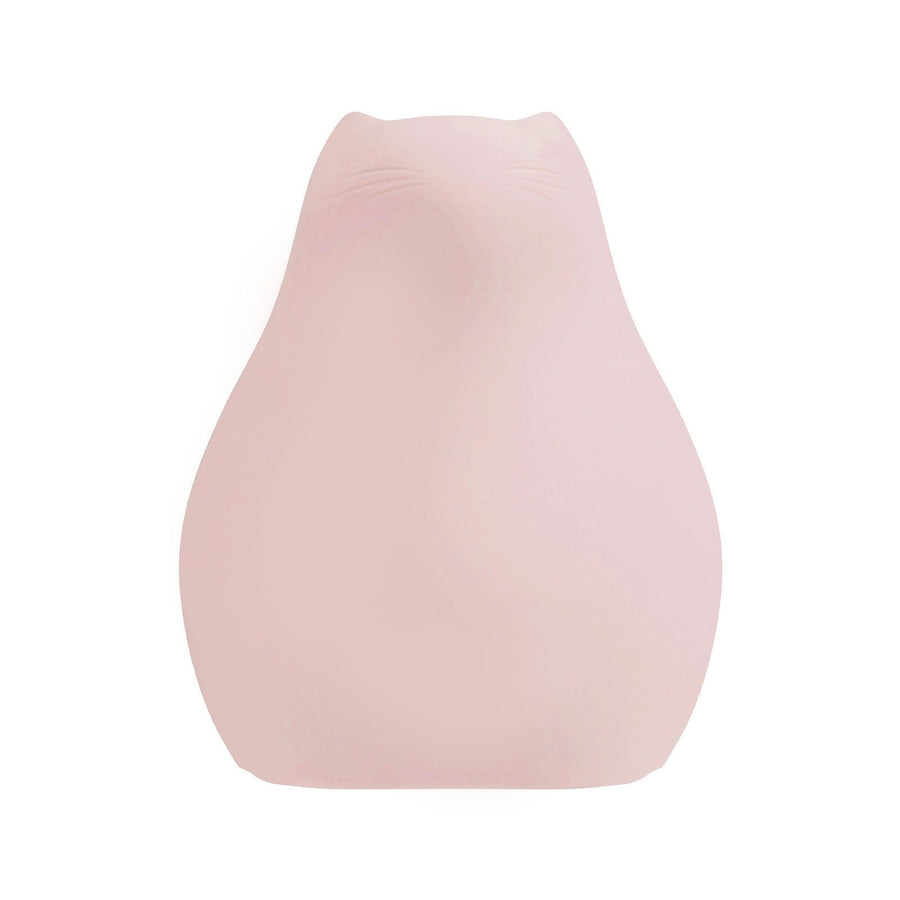 Cute Hot Water Bottle Silicone Cat Shaped Hot Water Bag Hand Warmer for Winter Home Travel Office Holiday Gifts Pinkish