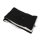 Heated Blanket Electric Throw 12V Soft Cotton Heating Throw Blanket for Keeping Warm in Home Office Black
