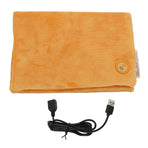 Electric Hand Warmer 3 Temperature Modes Rapid Heating Foldable Heated Hand Warmer Pouch for Cold Weather Orange
