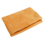 Electric Hand Warmer 3 Temperature Modes Rapid Heating Foldable Heated Hand Warmer Pouch for Cold Weather Orange