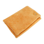 Electric Hand Warmer 3 Temperature Modes Rapid Heating Foldable Heated Hand Warmer Pouch for Cold Weather Orange