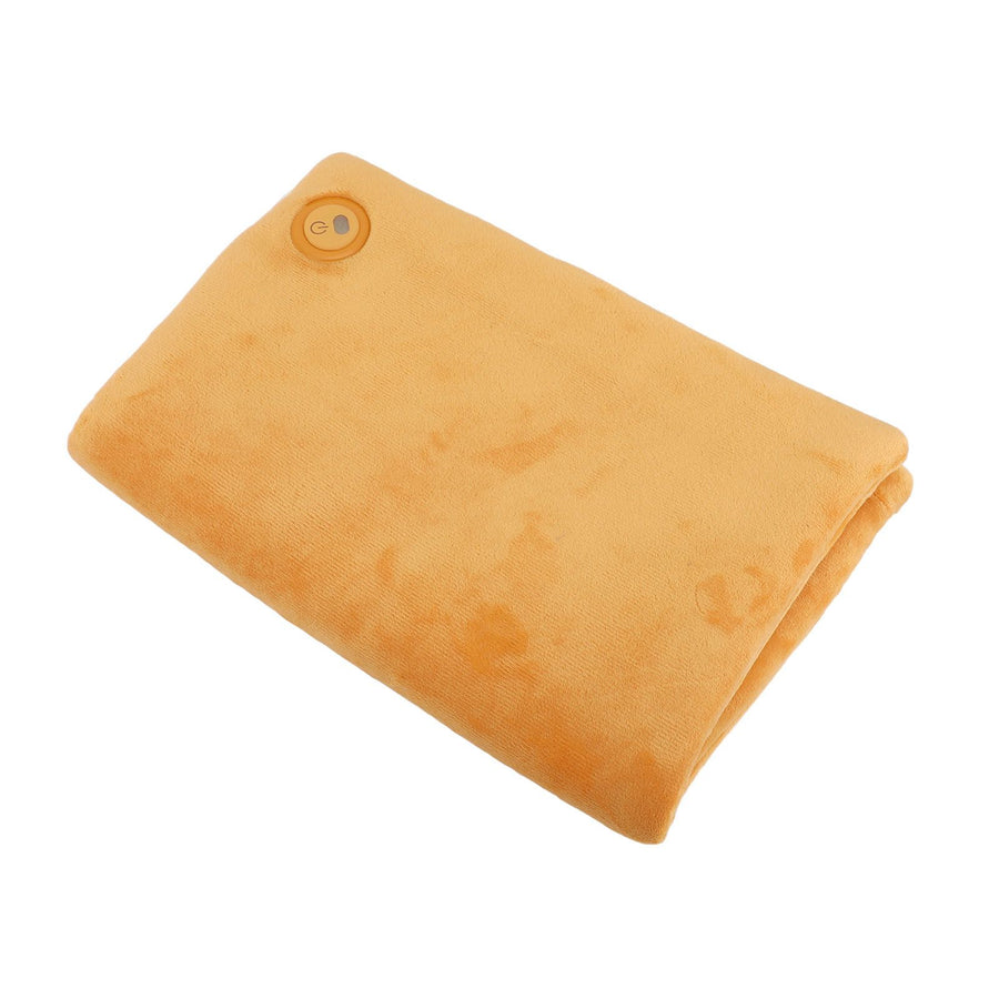 Electric Hand Warmer 3 Temperature Modes Rapid Heating Foldable Heated Hand Warmer Pouch for Cold Weather Orange