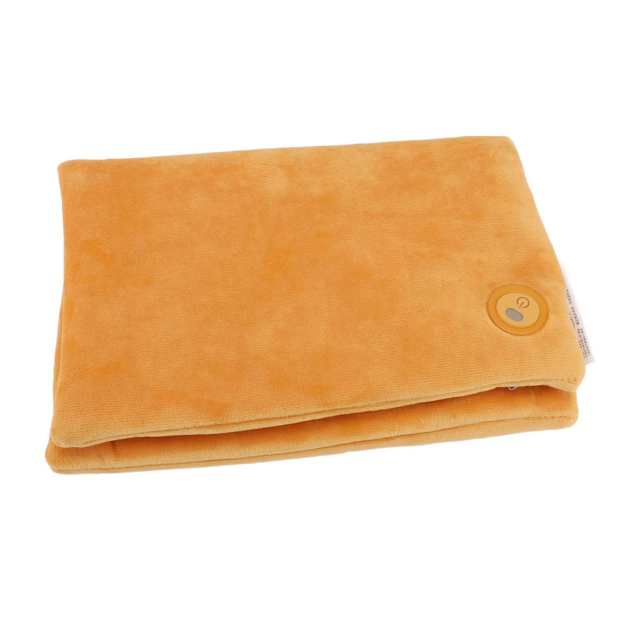 Electric Hand Warmer 3 Temperature Modes Rapid Heating Foldable Heated Hand Warmer Pouch for Cold Weather Orange